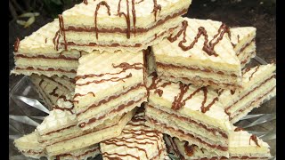 Wafelki z kremem z mleka w proszku, pyszne pischingery , szybkie i łatwe