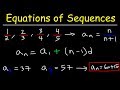 Understanding Arithmetic Sequences and Patterns