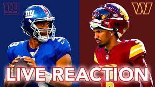 SALTY BALDMAN Reacts: Week 1 Giants vs. Commanders
