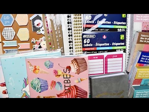 Dollarama finds for scrapbooking and journaling ✧ stationery supplies ✧ ASMR