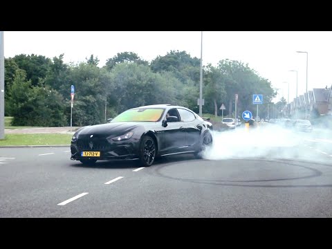 Modified Cars & Supercars Get ROWDY Leaving a Car Meet