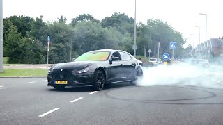 Modified Cars & Supercars Get ROWDY Leaving a Car Meet