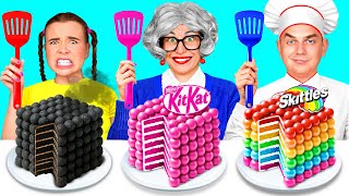 Reto De Cocina Yo vs Abuela | Quién Gana la Guerra de la Cocina de Fun Challenge
