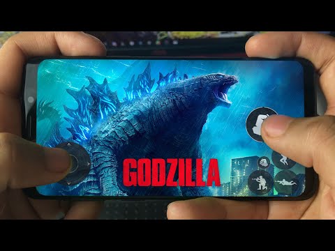 O INCRIVEL JOGO DO GODZILLA PARA CELULAR