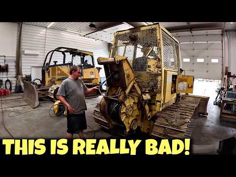 NIGHTMARE John Deere Logging Dozer Disaster!