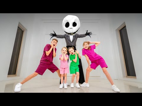 Herausforderung mit Jack Skeleton 😱 Sammlung von Videos für Kinder | Vania Mania DE