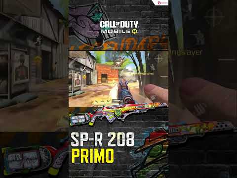 Legendary SP-R 208 Primo Showcase (Adrenalized Draw) | Garena Call of Duty: Mobile