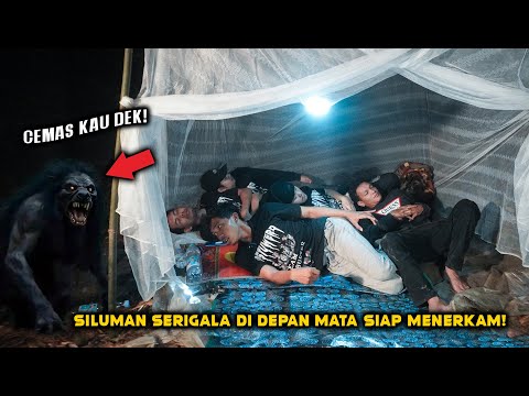 JANTUNG KITA DI INCAR SILUMAN SERIGALA! BERKELIARAN DI LUAR TENDA SIAP MENERKAM!