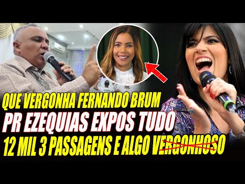 DEPOIS DE AMANDA VANESSA PR EZEQUIAS EXPOS ISSO! FERNANDA BRUM PASSOU A MAIOR VERGONHA