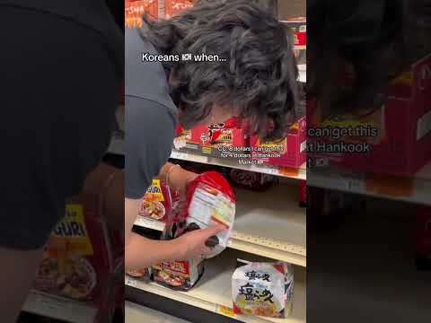KOREANS 🇰🇷 BE LIKE #growingupasian #korean #hmart #koreanfood #shinramen