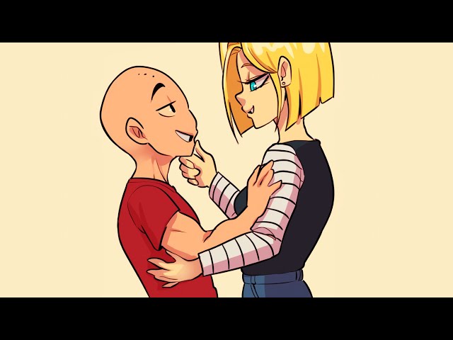 Android 18 Has A Gift For Krillin (DBZ Comic Dub)