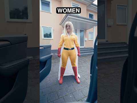 Women vs Men Closing Car Doors 💥 @PiathePanda
