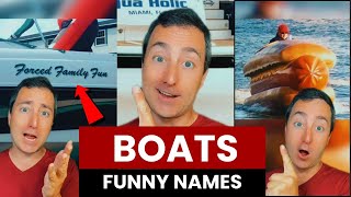 Funny Names of Boats | Taylor Nikolai Compilation