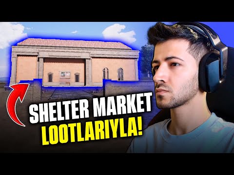 SHELTER MARKET LOOTLARIYLA WIN ALMAK? İMKANSIZ CHALLENGE 75.BÖLÜM / PUBG MOBILE