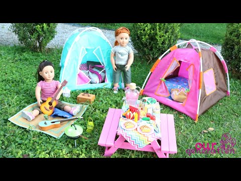 OUR GENERATION DOLL CAMPING VACATION