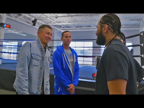 Jorge Masvidal Crosses Paths With Gennady "GGG" Golovkin