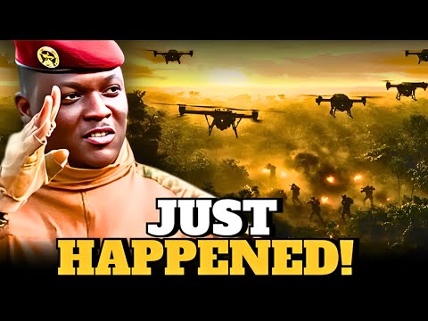 Ibrahim Traore Drones Rescue 5 Hostage Soldiers From Militants!