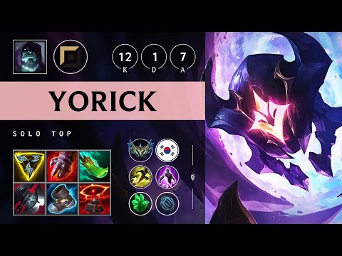 Yorick Top vs Poppy - KR Challenger Patch 25.13