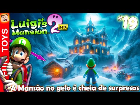 Luigi's Mansion 2 #19 - Continuamos na mansão gelada e ela é CHEIA de surpresas! 👻❄