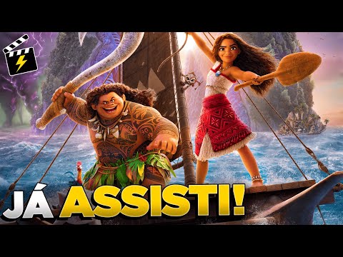 JÁ ASSISTI o COMEÇO de MOANA 2 + NOVIDADES ZOOTOPIA 2 e LILO & STITCH | RAIO FILMES