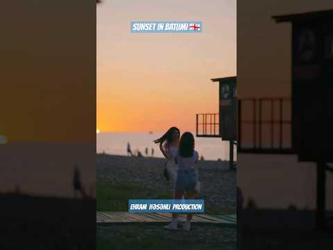 ✔?? SUNSET IN BATUMI ? მზის ჩასვლა ბათუმში ? Закат в Батуми . #ehramhesenliproduction