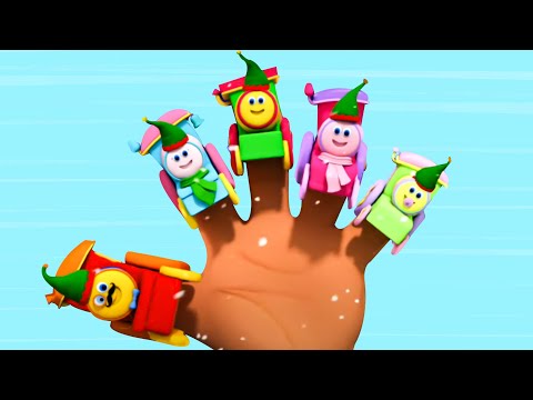 Christmas Finger Family + More Nursery Rhymes & Kids Songs