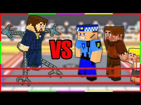 MUTANT ÖMER VS KEREM KOMSER RİNGE ÇIKTI!😱 - Minecraft