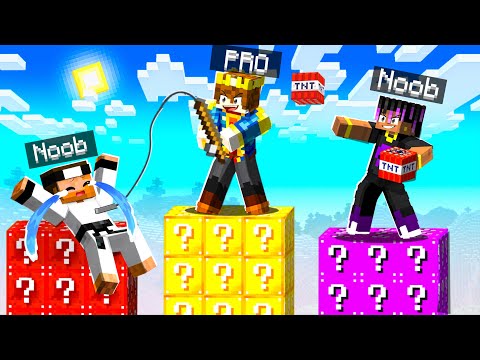 LUCKY BLOCK TOWER RACE 😂| Gone Wrong