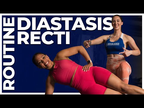 Diastasis Recti Routine - Post-Pregnancy Core Exercises