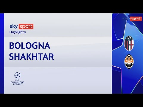 Champions League, la sintesi lunga di Bologna-Shakhtar 0-0