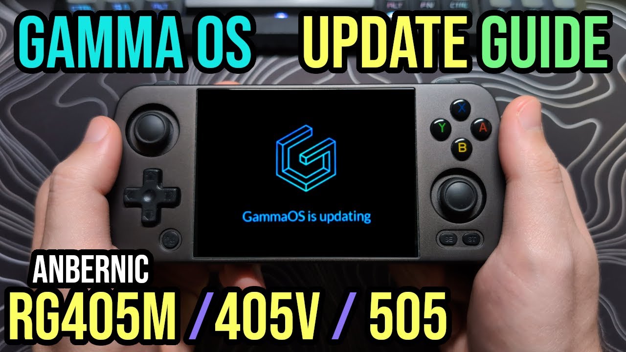 Upgrading GammaOS to v1.5 - Anbernic RG405M Custom Firmware CFW