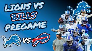 LIONS VS BILLS PREGAME