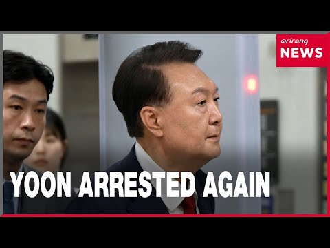 YouTube video thumbnail: S. Korean ex-President Arrested Over Evidence Tampering Fears