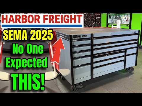 Sema 2025 Harbor Freight Stuns EVERYONE!