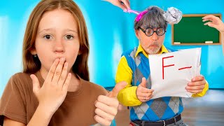 Nastya Okulda Nasıl Saygılı Olunacağını Gösteriyor
