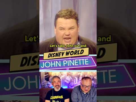 ?JOHN PINETTE ☀️ ?DISNEY WORLD! ⛱️ ? #reaction #comedy #funny #clean #hilarious #shortsviral
