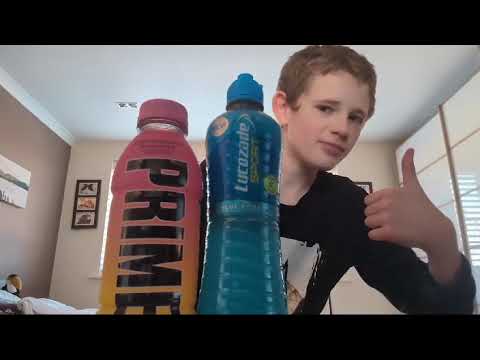 Trying the NEW Blue Lucozade For the First time what does it taste like 😱 #viral #video #lucozade