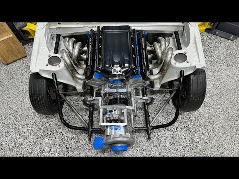 Procharged RX7 build. part 5. building massive headers. they look wild!