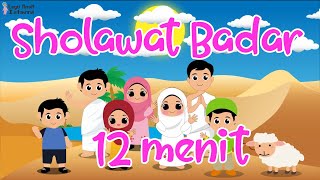 Kompilasi 12 menit Sholawat badar dan 2 kalimat syahadat lagu terbaik anak anak 2025