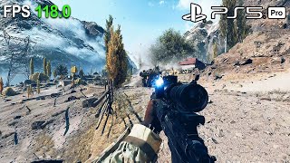 Battlefield 6 - PS5 Pro 120hz Frame Rate Performance Multiplayer Gameplay