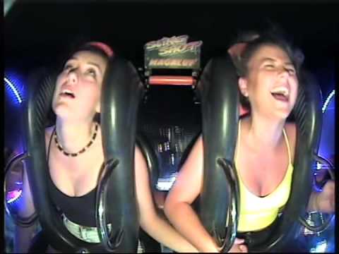 Hilarious Irish Girl Passes Out Twice On Slingshot Ride Makes Fun