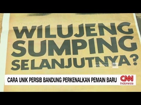 Cara Unik Persib Bandung Perkenalkan Pemain Baru