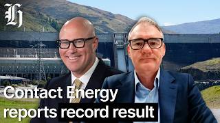 YouTube video thumbnail: Contact Energy Reports Record Result. Andrew Harvey-Green Forsyth Barr