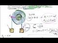 Pulleys and Angular Motion Concepts