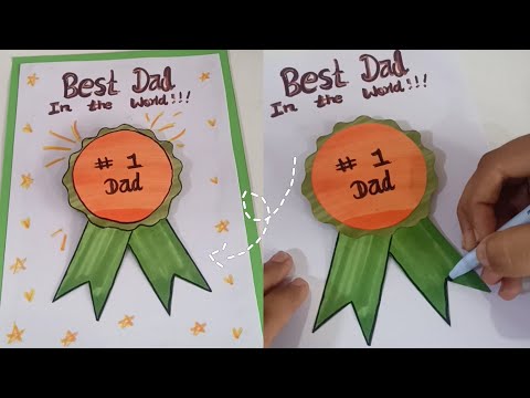 Diy//father's day card🎀#diy #artandcraft #fathersday