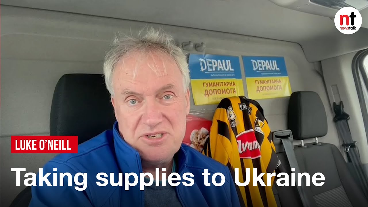Luke O’Neill : Taking supplies to Ukraine