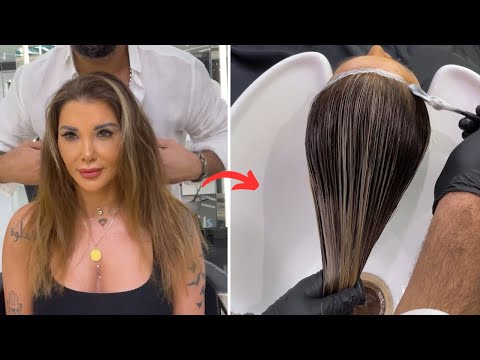 Take a look at this stunning balayage transformation!