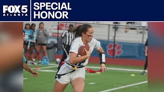 Falcons to honor flag football player after comeback | FOX 5 News