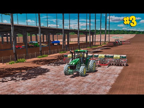 Grupo FbMasa #03 | Primeiro plantio de soja da Fazenda Estrela | Farming simulator 22