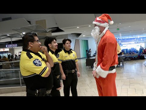 Santa vs Mall Security